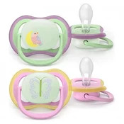 Avent var sthr air nocna 6-18m bird/butterfly 2kom