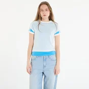 Majice adidas Double Layered Cali T-Shirt Off White/ App Sky Rush M