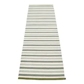 Zelen/kremno bel zunanji in notranji tekač 70x240 cm Teo Sage – Pappelina