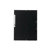 Exacompta A4 crni elastični mapu od presovanog kartona P2110-0583