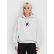 Volcom Eyeson Po ženski pulover s kapuco bone heather