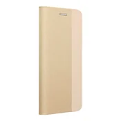 OEM Torbica SENSITIVE Book za SAMSUNG A50, zlata