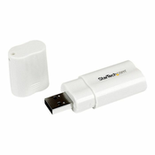StarTech.com USB to Stereo Audio Adapter Converter - USB stereo Adapter - USB External sound Card - Laptop sound Card (ICUSBAUDIO) - sound card
