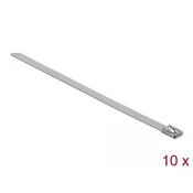 Delock vezice za kabele od nehrđajućeg čelika, duljina 150 x širina 7,9 mm, 10 kom.