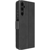 AVIZAR Preklopna torbica denarnica za Samsung Galaxy A05s, podpora za video - ČRNa, (20918236)