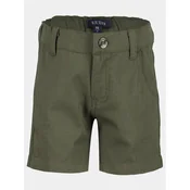 Blue Seven Kratke hlače iz tkanine 837060 X Zelena Regular Fit