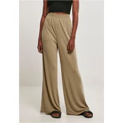 Womens Modal Wide Khaki Pants