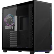 Gigabyte AORUS C400 GLASS USB-C USB 3.2 Gen2 ATX AORUS RGB osvetljeno ohišje, črno
