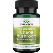 Polni spekter gob Chaga, 400 mg - 60 kapsul