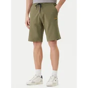 Aeronautica Militare Športne kratke hlače 261BF0032UF00674 Zelena Regular Fit