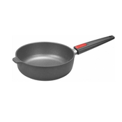 Ponev za praženje TITANIUM NOWO, 24 cm, za indukcijo, odstranljiv ročaj, titan, WOLL
