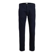 JACK & JONES Chino hlače CHRIS, modra
