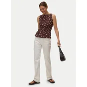 Vero Moda Bluza Elisa 10347963 Temno rjava Loose Fit
