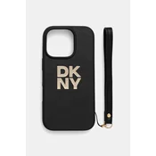 Etui za telefon Dkny iPhone 16 Pro 6.3 boja: crna, DKHCP16LPBSWSK