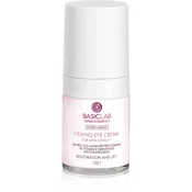 BasicLab Dermocosmetics Estrogenis gladilna in učvrstitvena krema za predel okoli oči s peptidi 18 ml