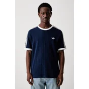 adidas Majica Drop Needle 3 Stripes Tee KS7448 Mornarsko modra Regular Fit