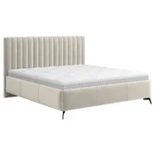 Hom`in OBLAZINJENA POSTELJA 140 cm x 200 cm , tekstil bež