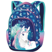 Školski ruksak Colorino Primer - Unicorn, s 2 pretinca