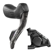 SRAM Force AXS E1 Carbon prestavna ročica/hidravlična zavora, desna, 2x12/13, ravna montaža, cev 1800 mm