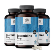 3x Spermidin 3 mg – iz izvlečka pšeničnih kalčkov, skupaj 360 kapsul