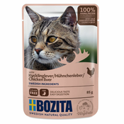 Mešano pakiranje Bozita koščki v želeju vrečke 12x85 g - Mešan mesni in ribji meni