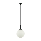 ITALUX PND-5578-1L-BK - Viseca lampa na sajli DEORE 1xE27/40W/230V crna