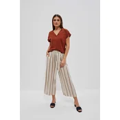 Marisse Womens Trousers L-Sp-4016 Off White
