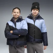 PUMA Padded Quilted Relaxed Jacket Youth, Clothing, New Navy, 4-5Y