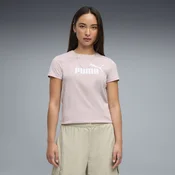 PUMA ESS No. 1 Logo Tee Women, Clothing, Misty Pink, M