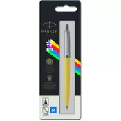 Parker Royal 2076056 Jotter Original BL, žuta kemijska olovka s klipom i srebrnom bojom, 7010595003