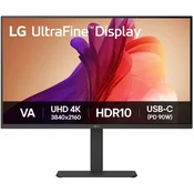 Monitor LG 80 cm (31,5) 32U720A-B 3840x2160 VA 5ms 2xHDMI DisplayPort USB-C 90W 2xUSB3.0 Pivot Zvočniki 2x5W  DCI-P3-90% HDR10 UltraFine