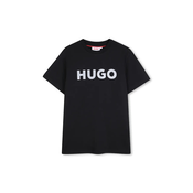 Otroška bombažna kratka majica HUGO