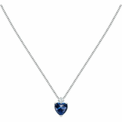 Morellato Romantična srebrna ogrlica s srcem Tesori SAIW159