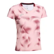 Ženska majica Joma Smash Short Sleeve T-Shirt Pink M