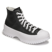 Converse Visoke superge Chuck Taylor All Star Lugged 2.0 Leather Foundational Leather Črna