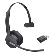 YEALINK WH64 Hybrid Mono Teams Slušalke z mikrofonom Brezžična Naglavni trak Pisarna/klicni center Mikro USB Bluetooth Črna (1208687)