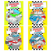 Slikovnica Ferrari Bojanke 1-4