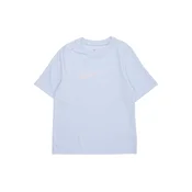 NIKE Funkcionalna majica svetlo modra / bela