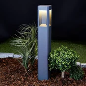 Lucande Lucidna LED luč za osvetlitev poti Annika, antracitna barva, kovina, 80 cm - Sodobni
