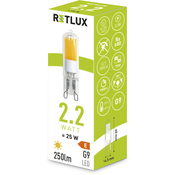 RLL 455 G9 COB 2,2W VODIL WW RETLUX