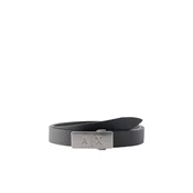 ARMANI EXCHANGE Pas črna/srebrna