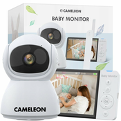Dexxer FULL HD baby Monitor otroška varuška z vrtljivo video kamero in 5” LCD 5Ah