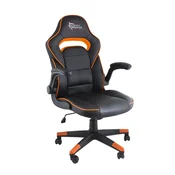Gejmerska stolica White Shark Sheba Black/Orange