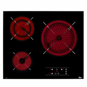 Staklokeramicka Ploca Teka VITROCERAMICAS 60 cm 60 cm 5600 W