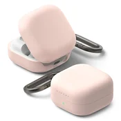 Silikonski ovitek Ringke za Samsung Galaxy Buds 4/Buds 4 Pro - pink sand