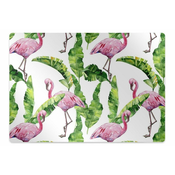Decormat Podloga za pisarniški stol Plamen in listi 140x100 cm 15 cm