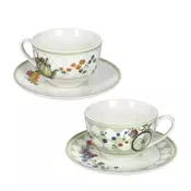Brandani Set skodelica za čaj Wonderland 200ml/2 kos/porcelan