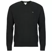 Calvin Klein Jeans LS EZ COTTON CREWNK SWEATER 12GG Črna