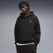 PUMA Essentials Heavy Fleece Boxy Hoodie Oversized Men, Clothing, Black, M