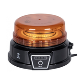 KAMAR LED POLNILNA, OPOZORILNA SVETILKA Z DALJINSKIM UPRAVLJANJEM, 20W, 8 NAČINOV, ORANŽNA, 12/24V, IP65, MAGNET [ALR0058-WL-RC]